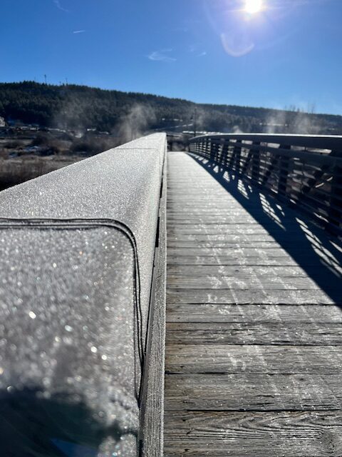 FROST ON THE BRIDGE