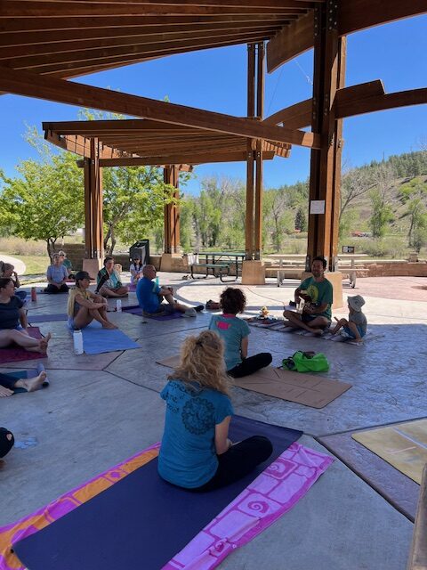 OUTSIDE! KIRTAN! . . . . 5/29 newsletter